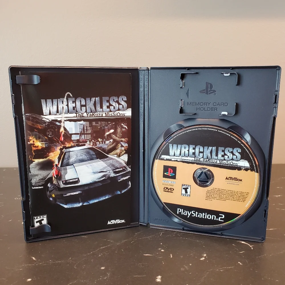 Wreckless: The Yakuza Missions Playstation 2.